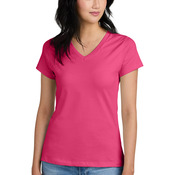™ Ladies Perfect Weight ® V Neck Tee