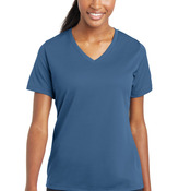 Ladies PosiCharge ™ RacerMesh ™ V Neck Tee
