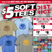 CSP $5 Soft Tees