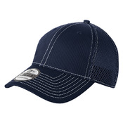 Stretch Mesh Contrast Stitch Cap