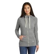 ® Ladies Sueded Cotton Blend Full Zip Hoodie