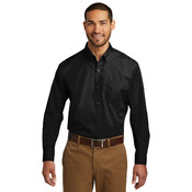 Tall Long Sleeve Carefree Poplin Shirt