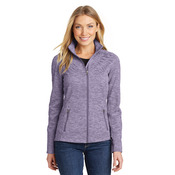 Ladies Digi Stripe Fleece Jacket