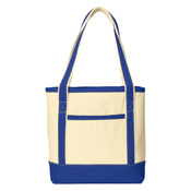 Medium Cotton Canvas Boat Tote